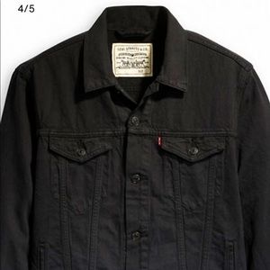 Levi Black Jean Jacket